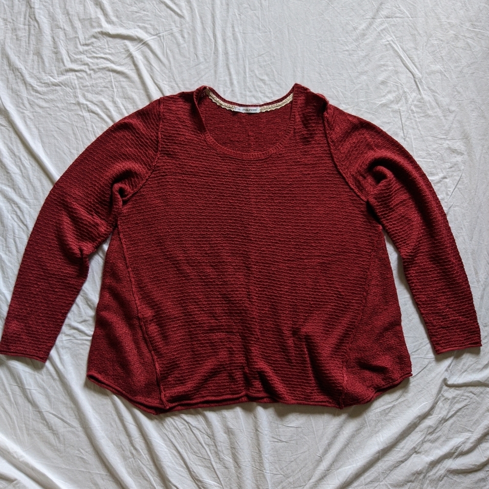 Maurices Long Sleeve Sweater / Top